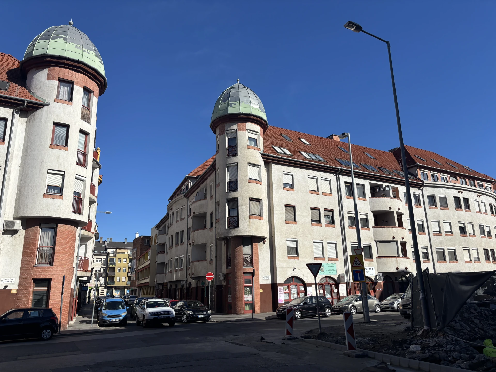A budapesti iroda épülete